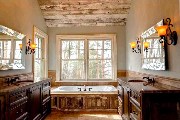 Ванная комната в стиле ретро - как ее оформить?