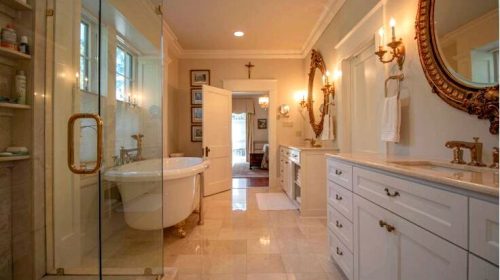 Ванная комната в стиле ретро – как ее оформить?