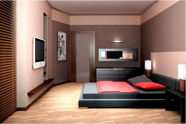 Деревянная кровать в спальне - искусство архитектуры