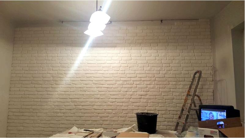 Кирпичная стена - как сделать ее в своей квартире интерьер своими руками