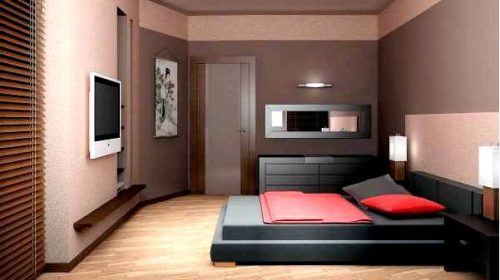 Деревянная кровать в спальне – искусство архитектуры