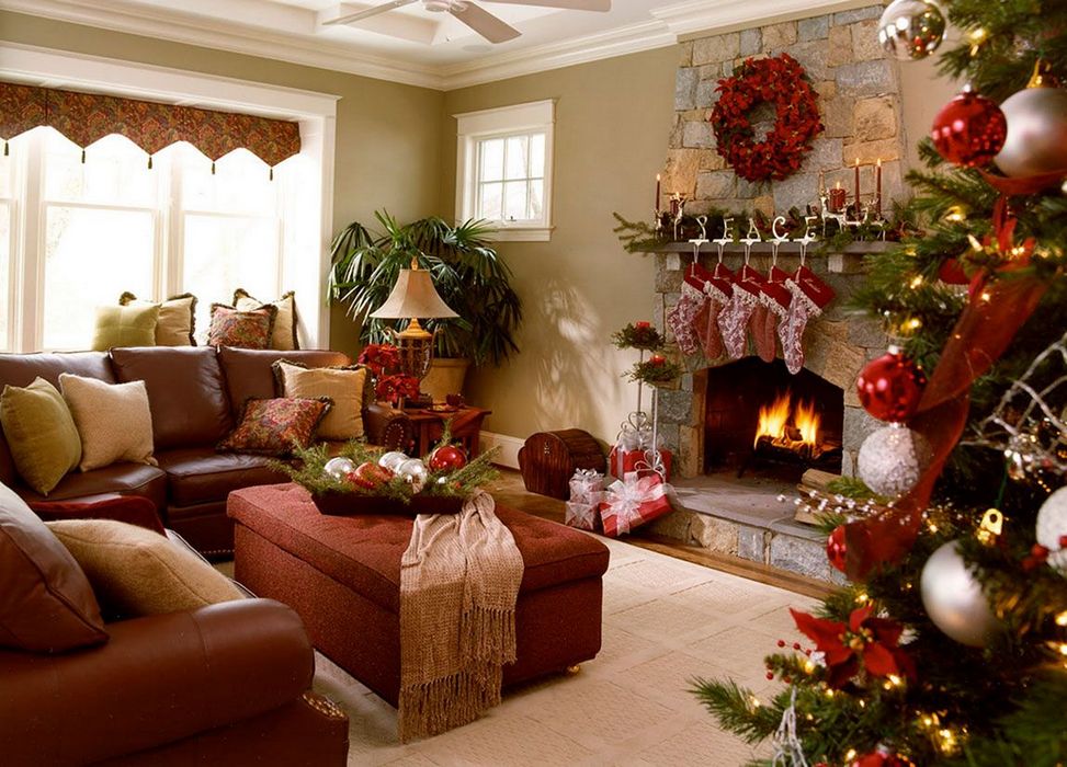 Как украсить дом к Рождеству